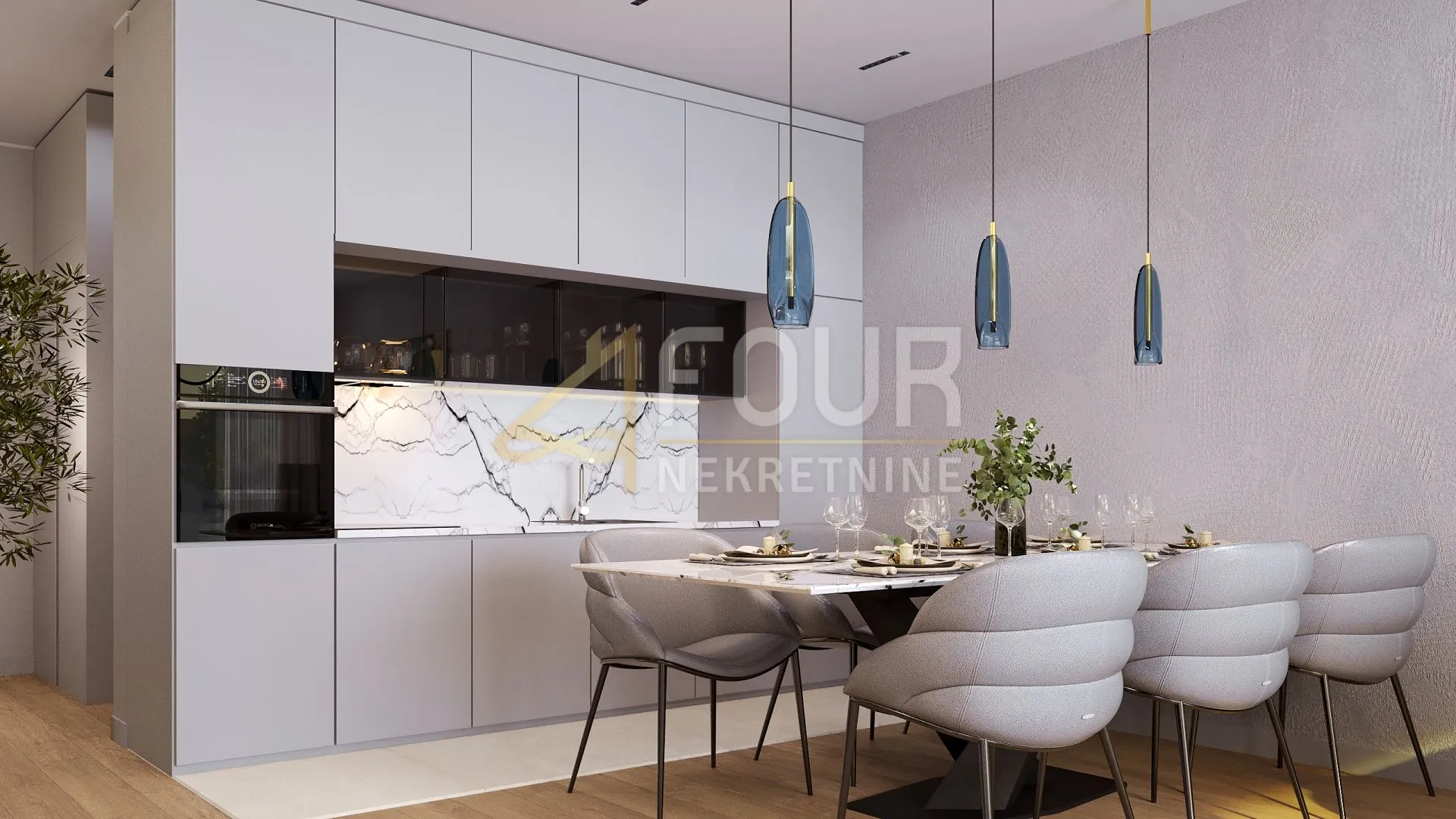 rijeka, kantrida, luksuzna novogradnja, 129m2, 3s+db, terasa - slika 4
