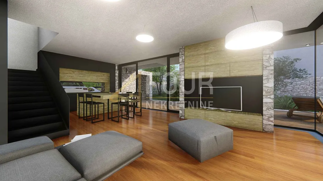 otok cres, porozina, građevinsko zemljište 5.214m2 s idejnim projektom - 9 vila - slika 5