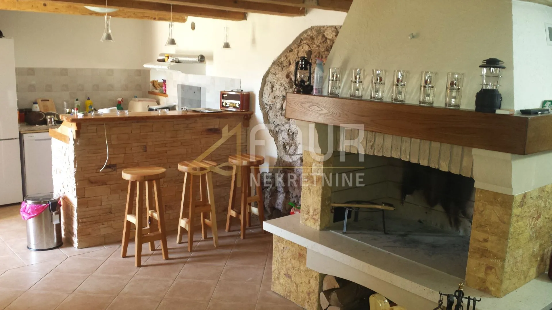 gorski kotar, mrkopalj, samostojeća kuća, 212m2, konoba - slika 3