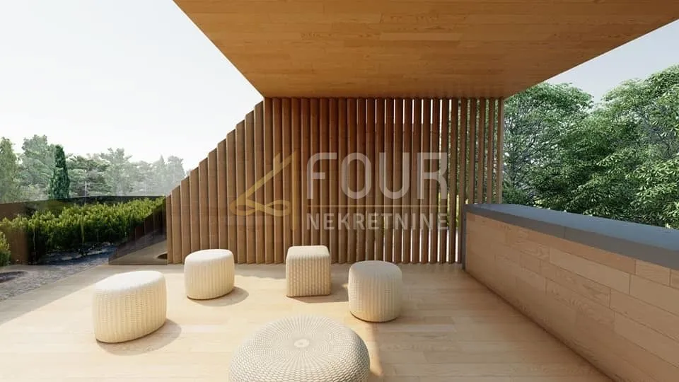 istra, poreč - okolica, 84.64m2, dvoetažni stan, balkon + krovna terasa - slika 3