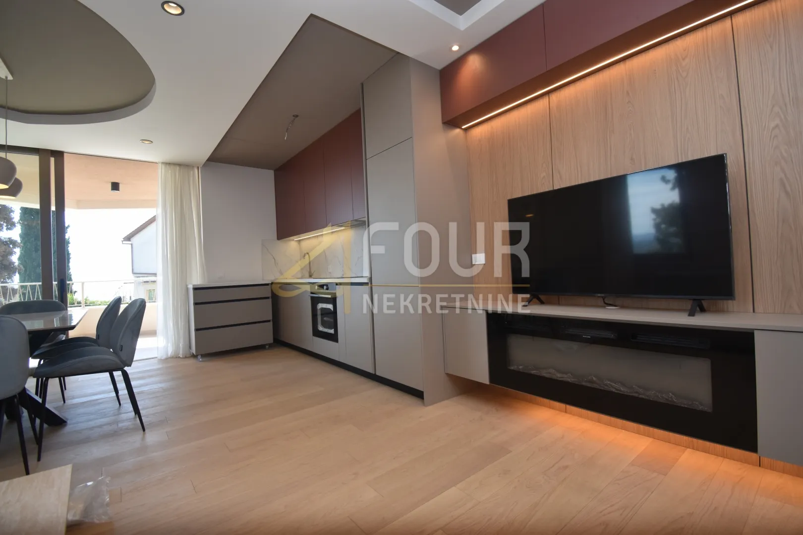 Najam, Opatija, 2s+db, 79.62m2, pogled na more