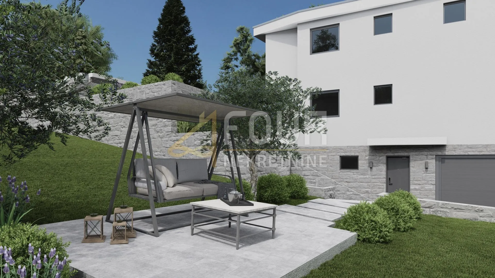 kostrena, zemljište 898m2 s građevinskom dozvolom - slika 3