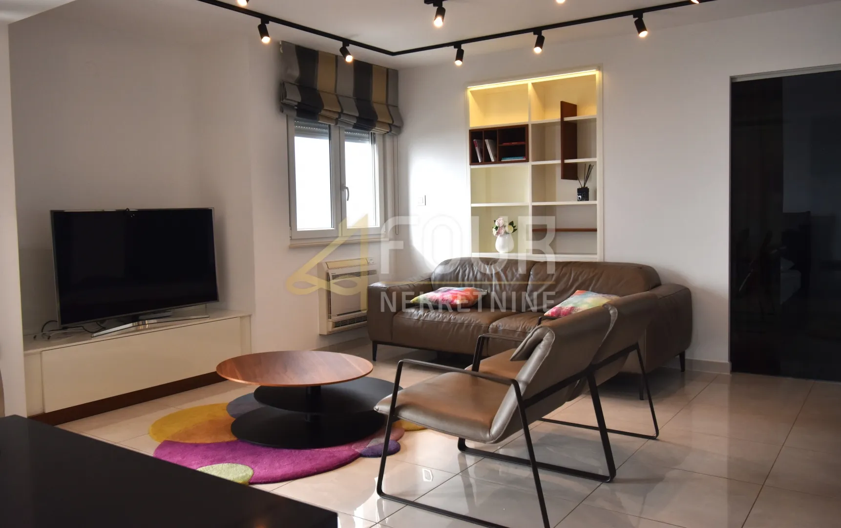 rijeka, donja drenova, 2s+db, 78.55m2, terasa, pogled na more - slika 6