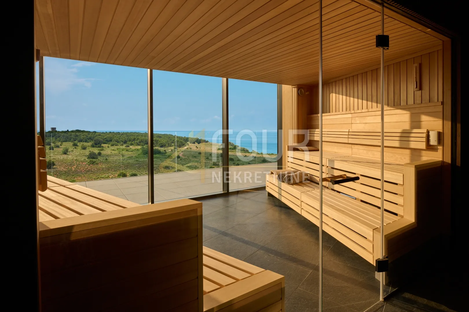 istra, umag - okolica, apartman - luksuzni resort, 1. red do mora - slika 26