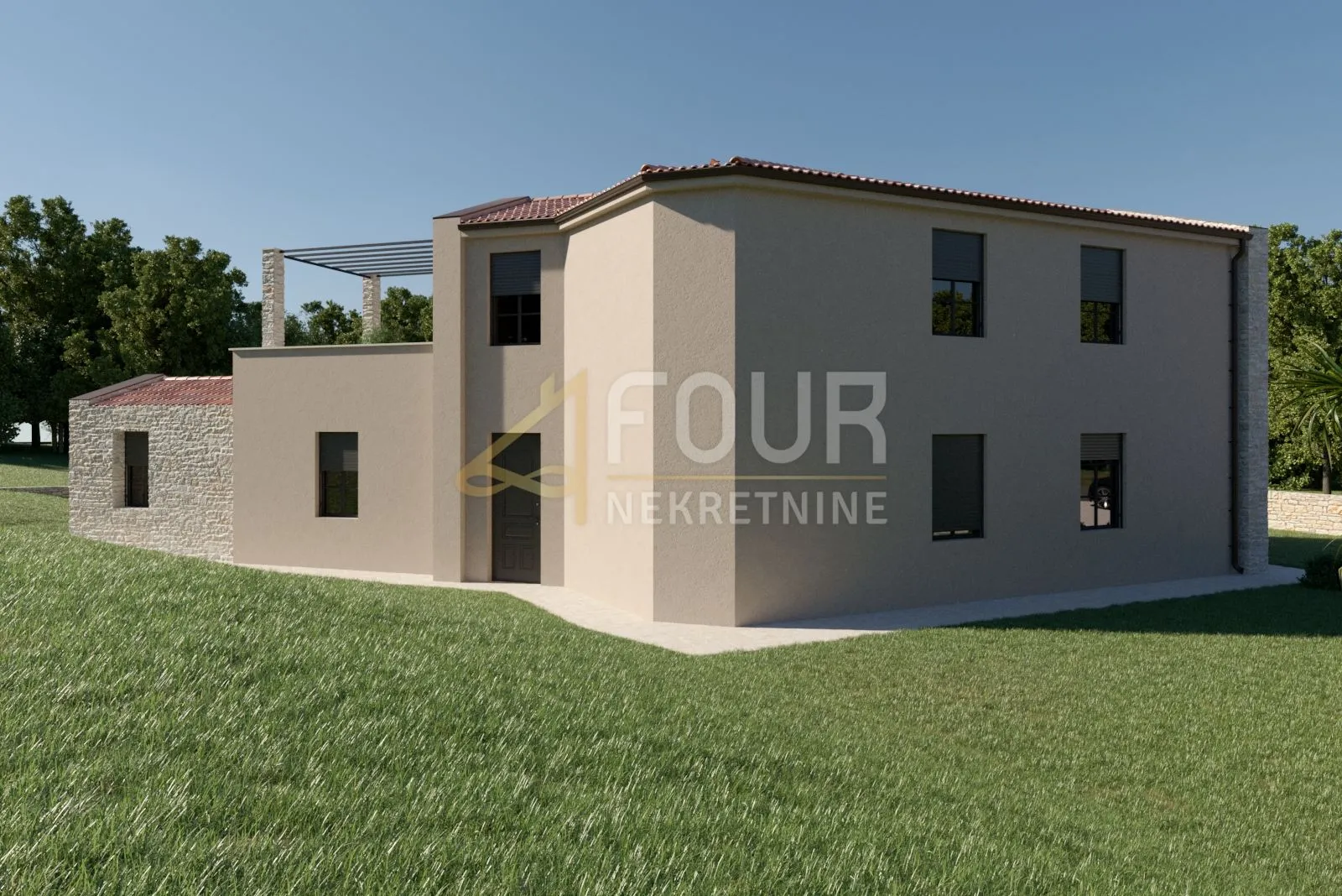 istra, poreč - okolica, samostojeća vila s bazenom, 180m2 - slika 14