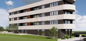 istra, poreč - okolica, novogradnja, 2s+db, 67.57m2, lođa, pogled na more - slika 2