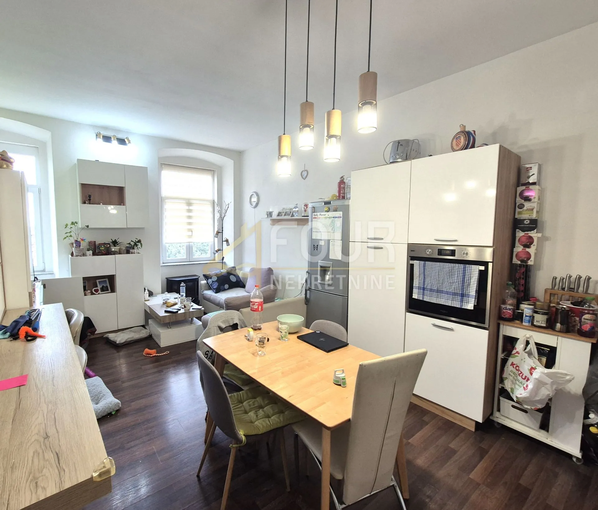 rijeka, centar, 65.55m2, 2s+db, pogled na more - slika 2