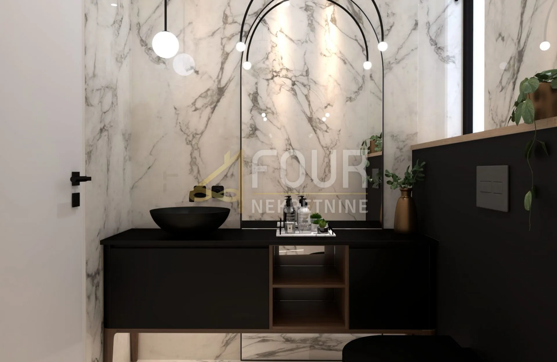 opatija, volosko, luksuzan penthouse, 178.98m2, 3s+db, pogled na more - slika 6