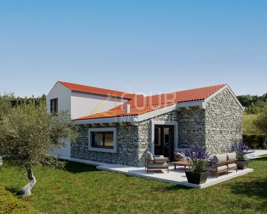 istra, svetvinčenat, novogradnja, kuća s bazenom - slika 2