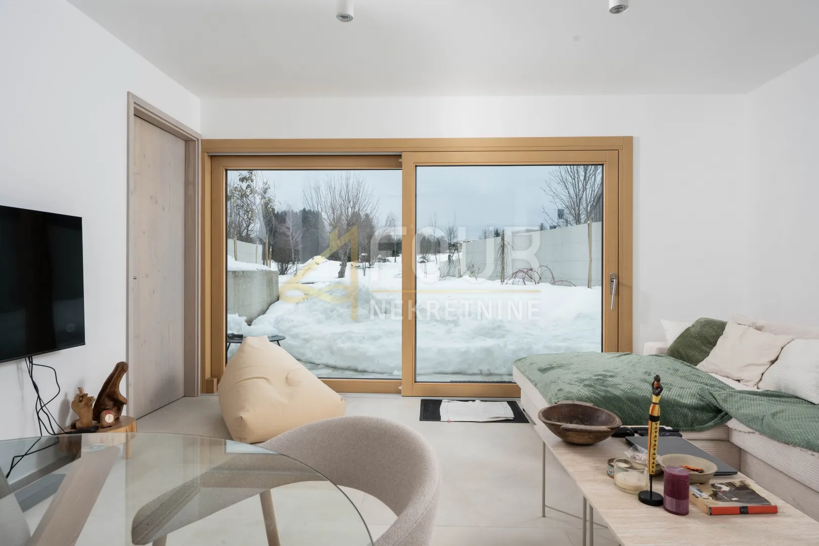 gorski kotar, ravna gora - centar, nova vila s 2 apartmana i bazenom - slika 4