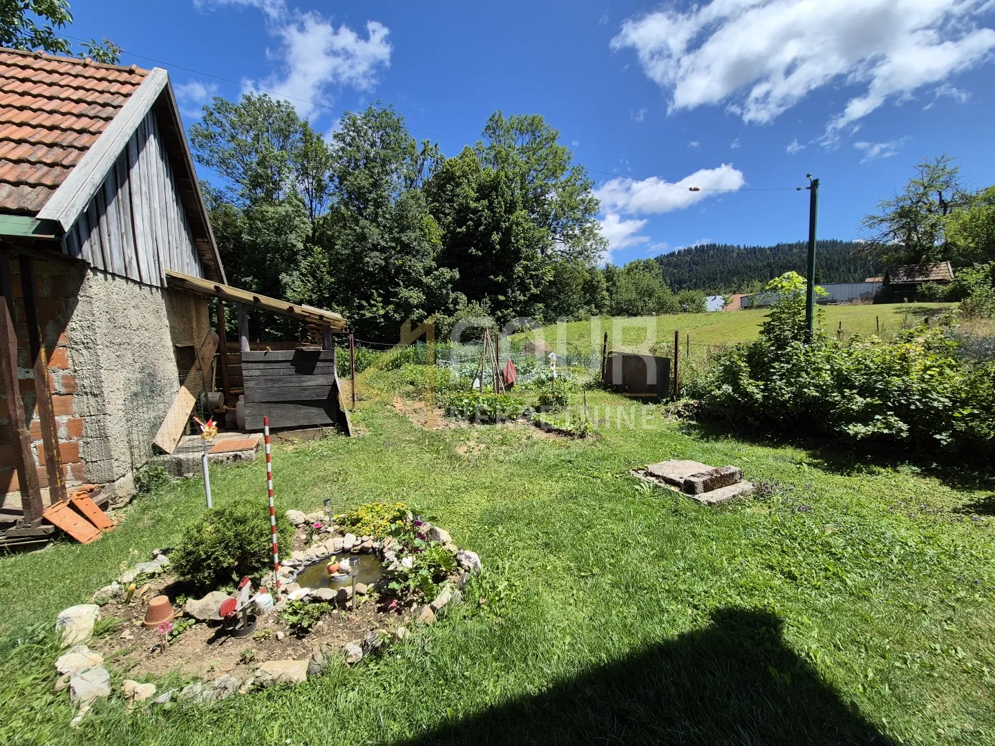 gorski kotar, ravna gora, kuća s 2 stana, gosp. objektom i dvorištem - slika 5
