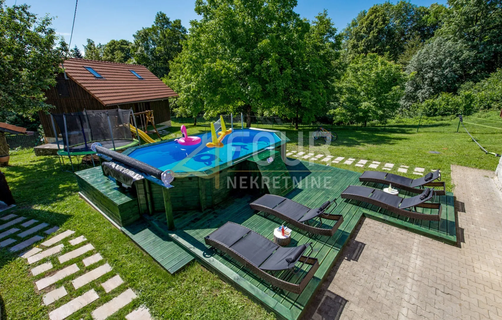 gorski kotar, brod moravice, kuća s bazenom - samo kod nas ! - slika 20