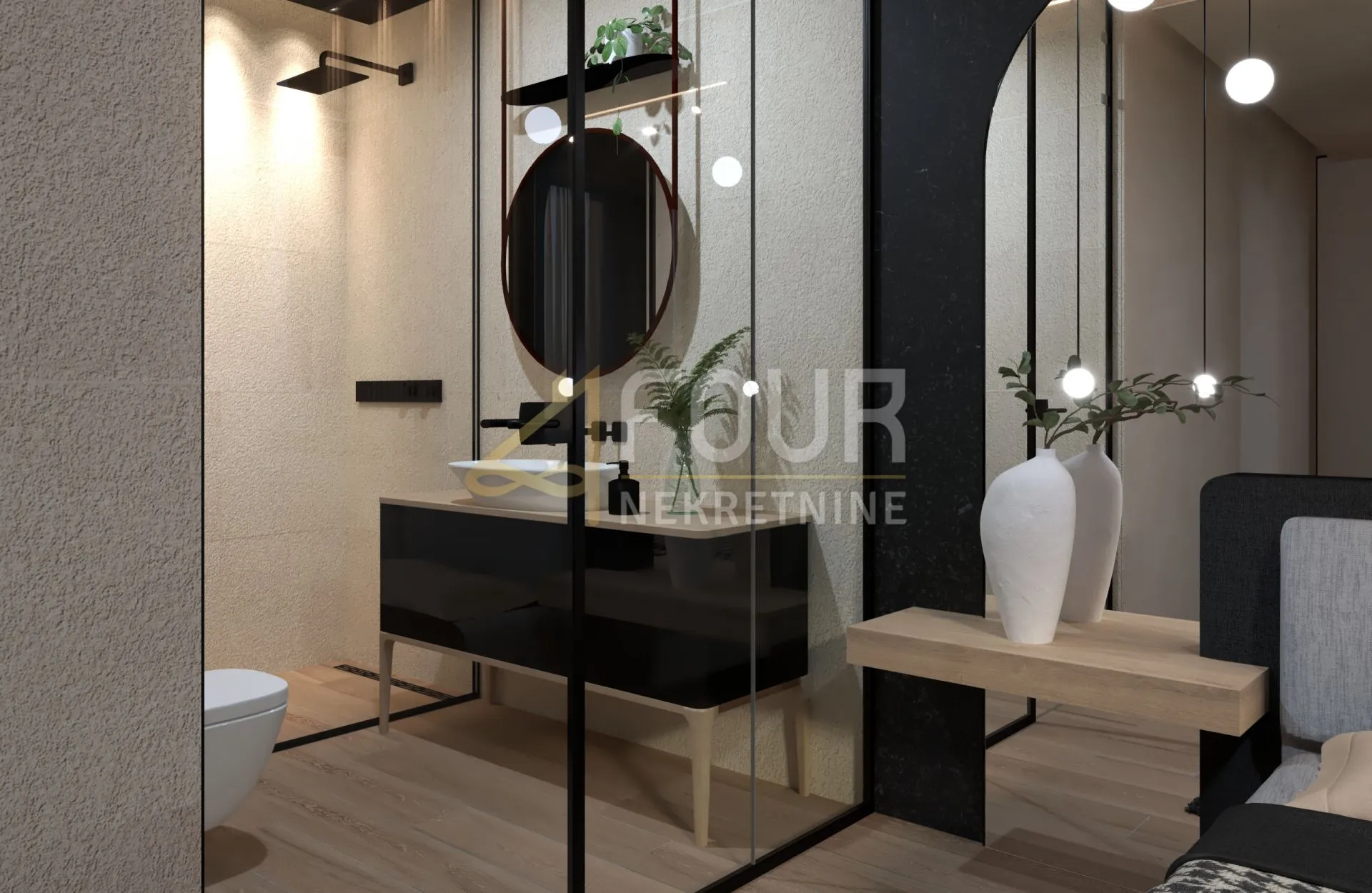 opatija, volosko, luksuzni stan, 116.48m2, 3s+db, terasa, pogled na more - slika 8