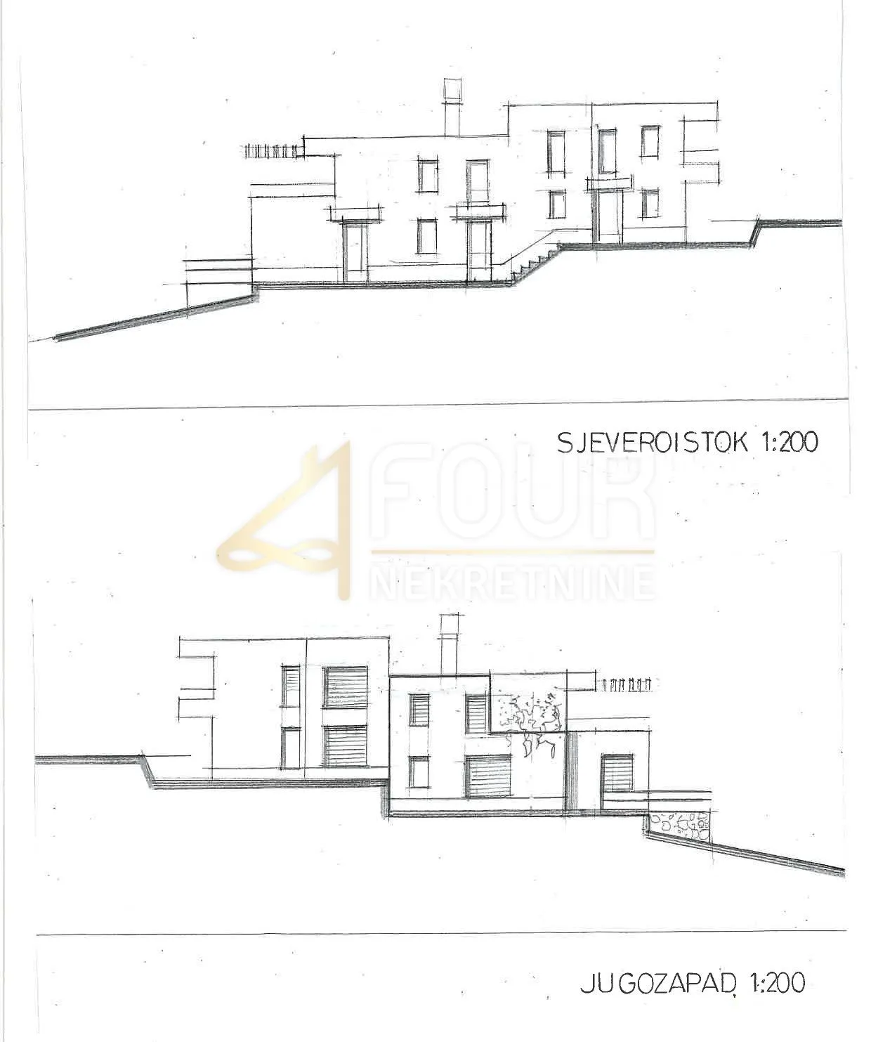 Matulji, građevinsko zemljište s idejnim projektom