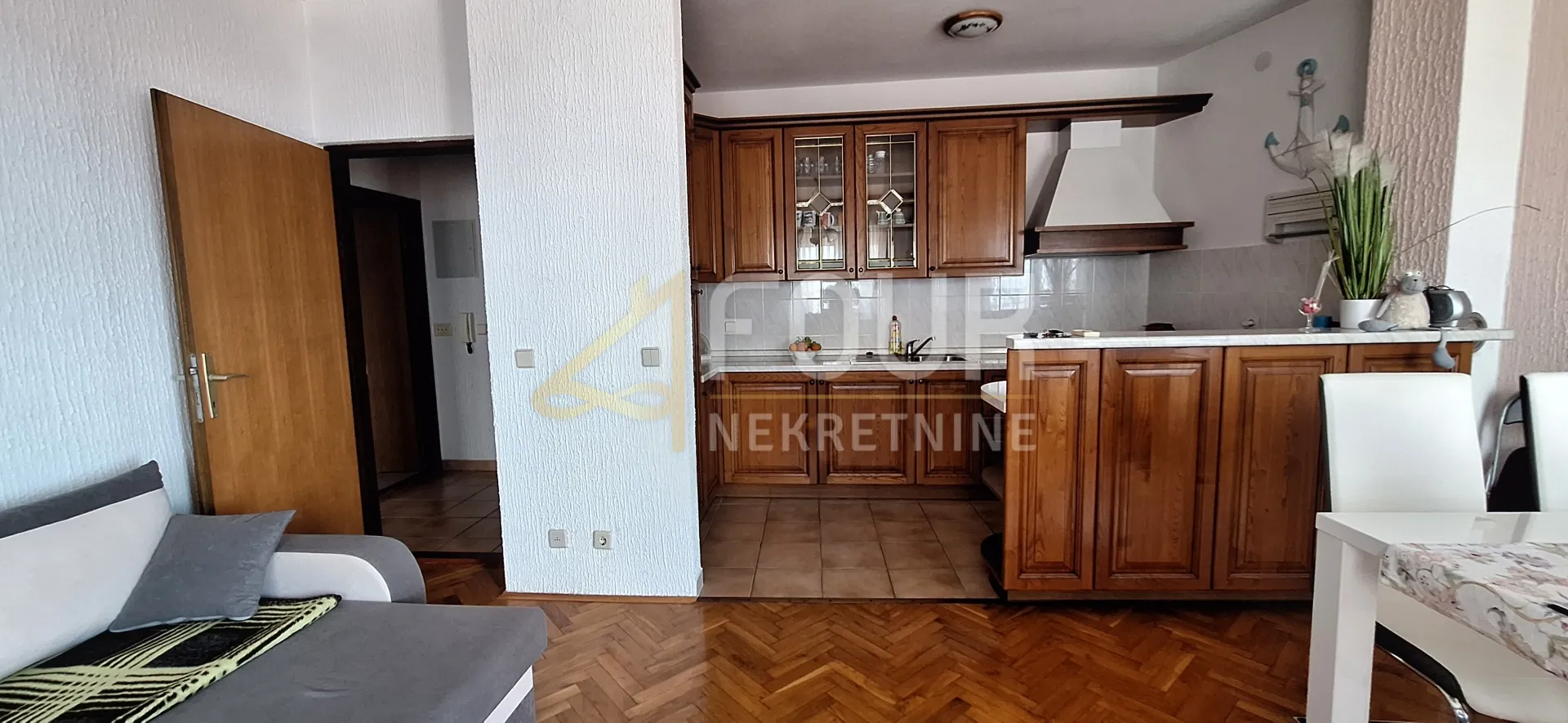 crikvenica, 49.73m2, 1s+db, lođa, pogled na more - slika 8