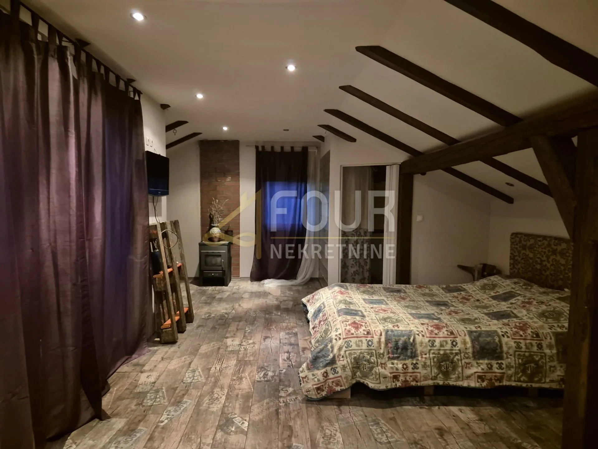 kastav, rešetari, kuća s 3 stana, 270m2, pogled na more - slika 7