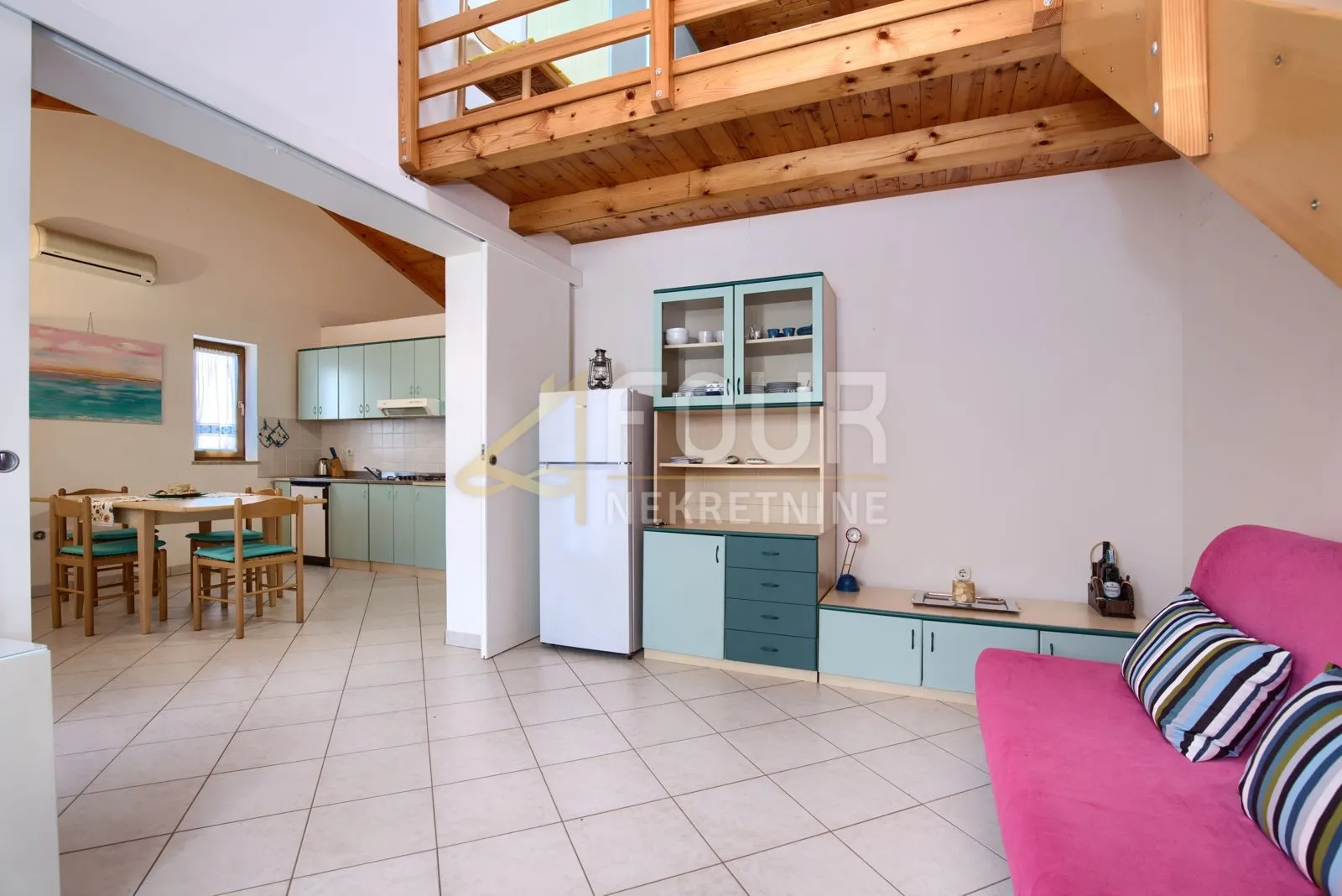 istra, medulin - pomer, 2s+db s galerijom, 68.67m2, terasa - slika 14