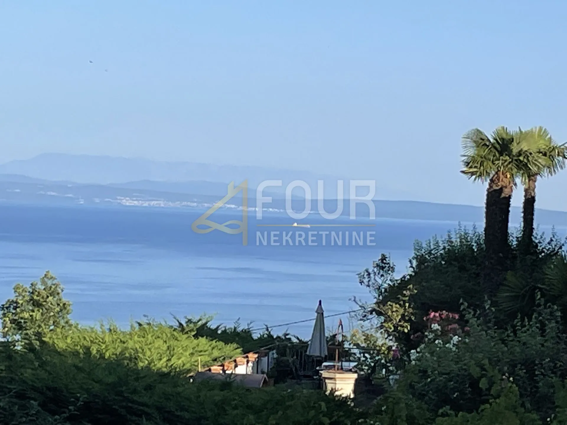 Opatija - okolica, Oprić, teren s pogledom na more, 718m2 - Oprić, Opatija