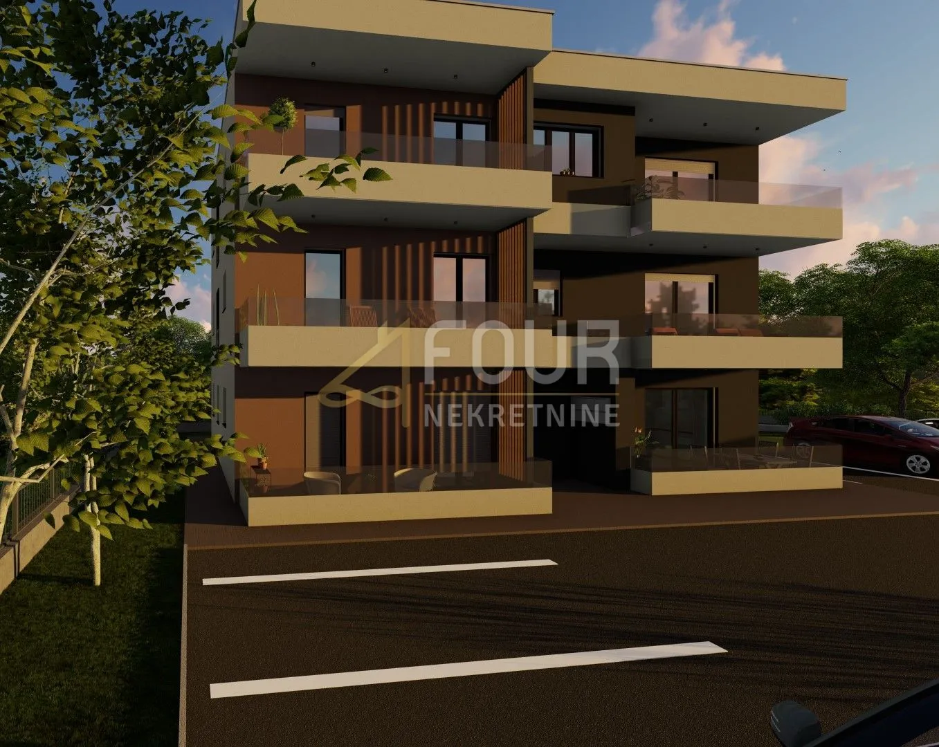 viškovo, novogradnja, 68.73m2, 2s+db, balkon - slika 8