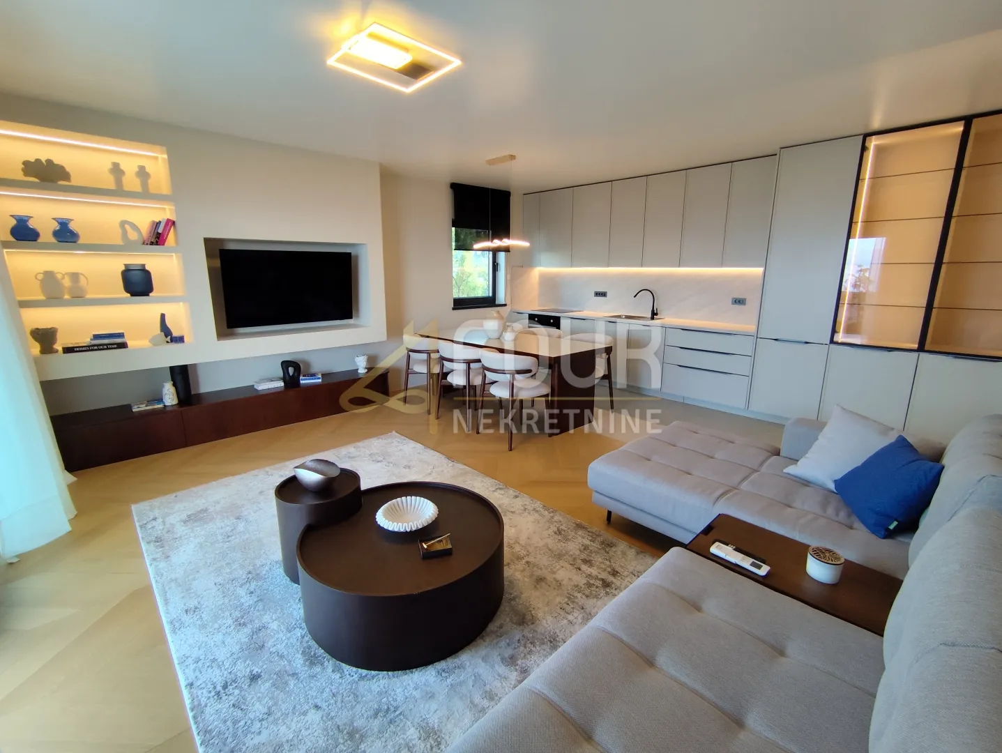 rijeka, srdoči, 2s+db, 69.40m2, terasa, okućnica, pogled na more - slika 3