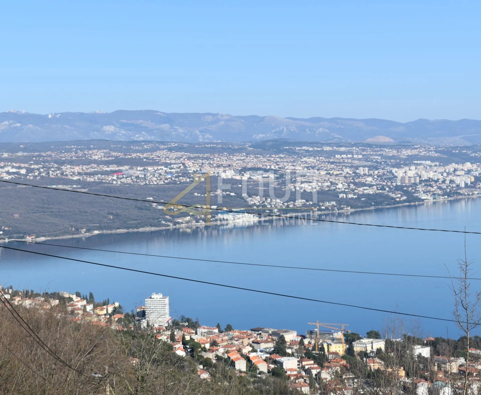 opatija, građevinsko zemljište, 751m2, pogled na more - slika 2