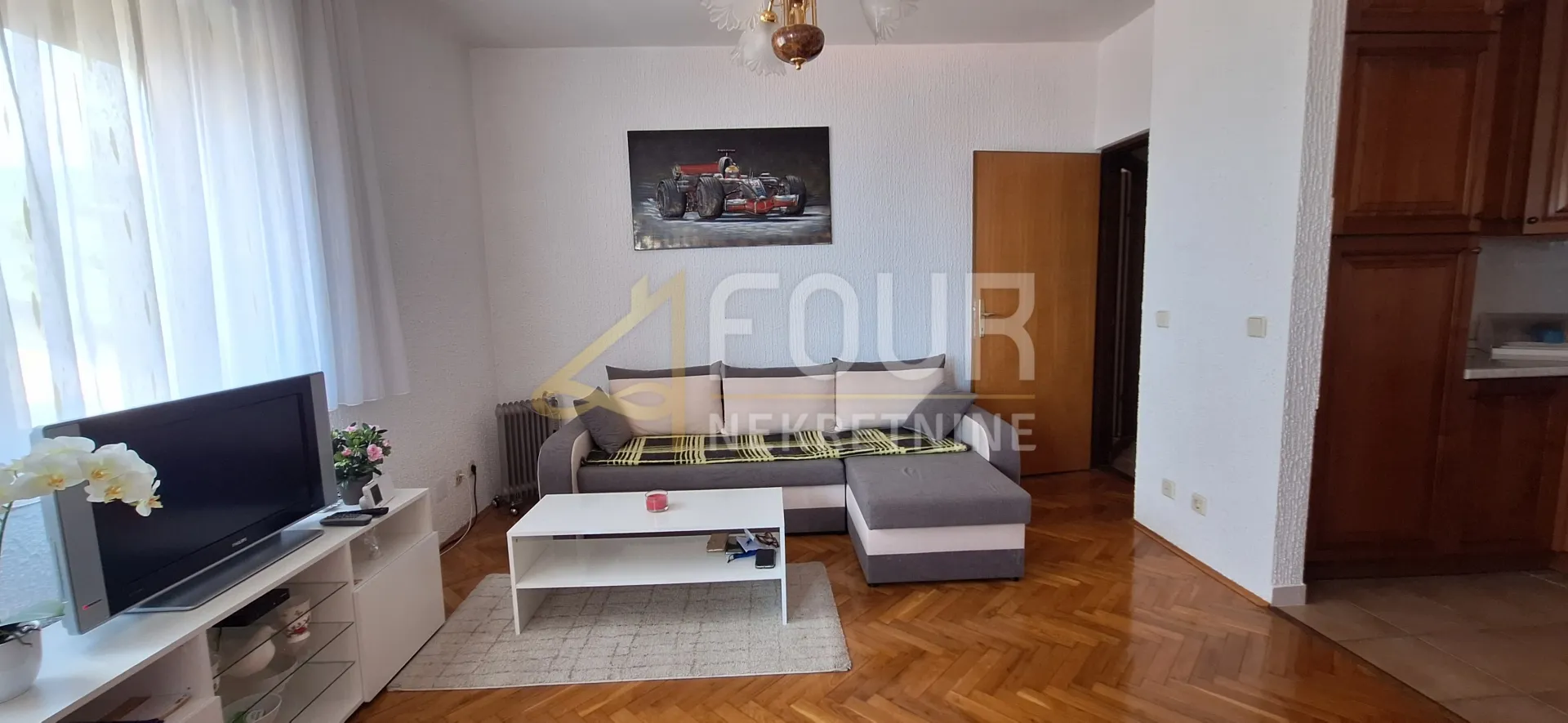 crikvenica, 49.73m2, 1s+db, lođa, pogled na more - slika 4