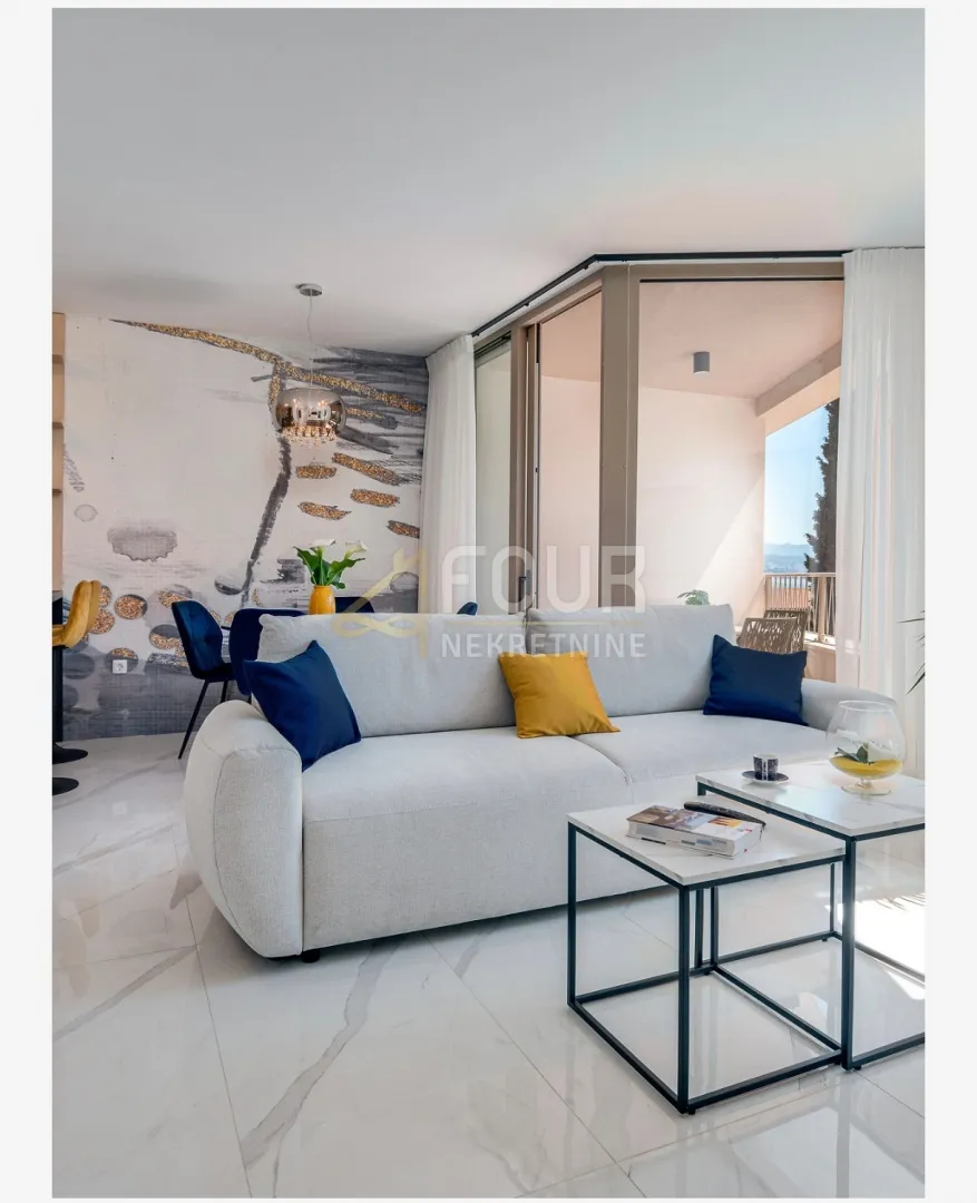 Najam, Opatija, 2s+db, 58,78m2, pogled na more - Veprinac, Opatija