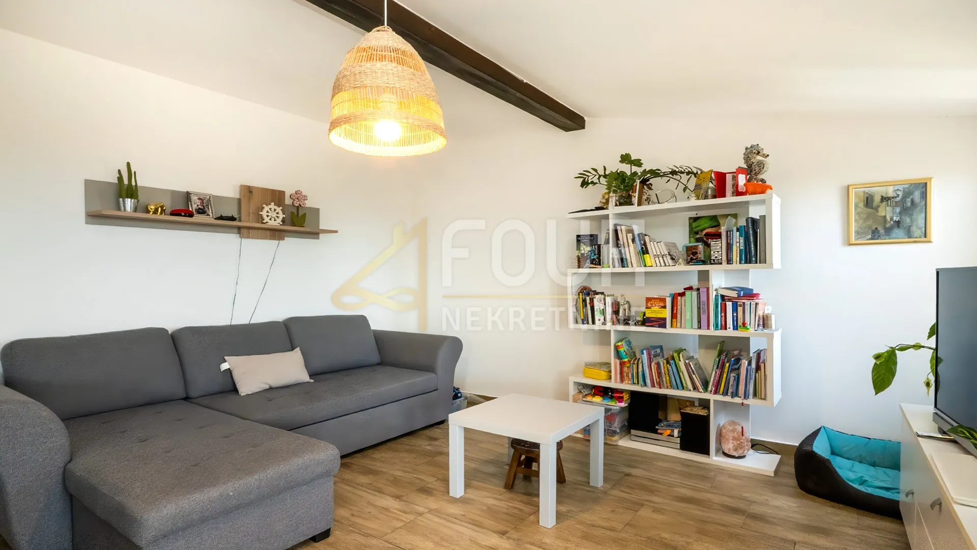 kastav, 76.50m2, 2s+db, terasa, pogled na more - slika 4