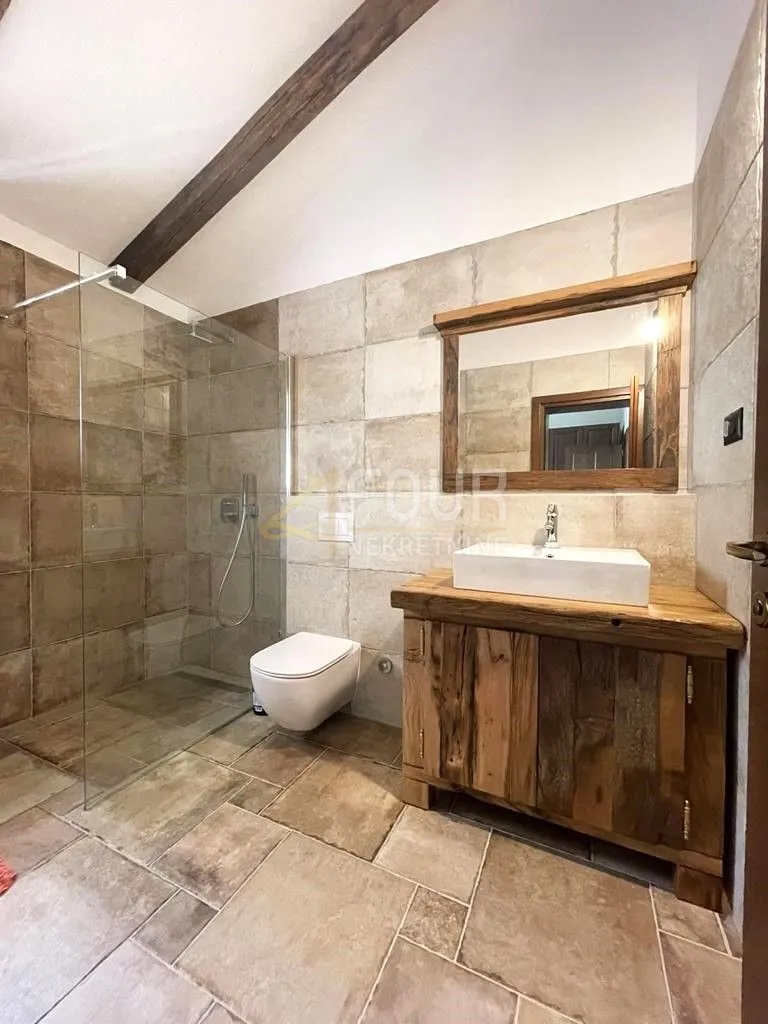otok krk, soline - okolica, novogradnja s bazenom 149.76m2, konoba - slika 11