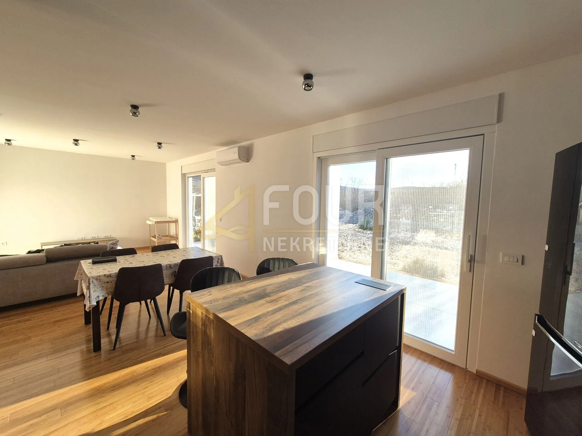 otok krk, vrbnik, kuća s pogledom na more, 152m2, terasa - slika 5