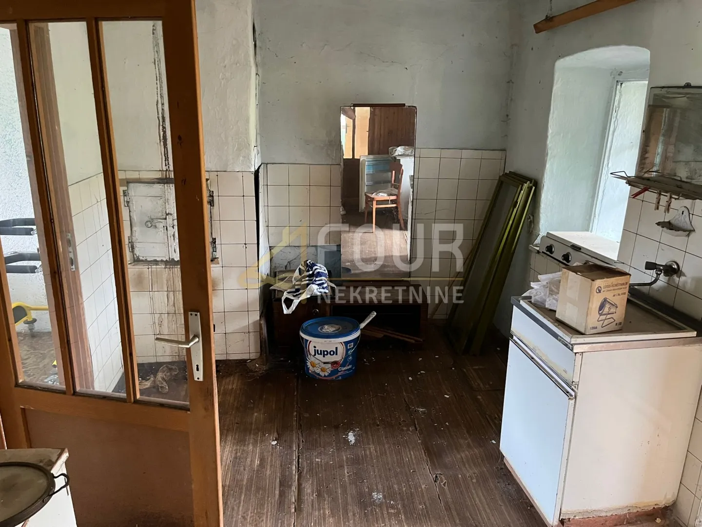 gorski kotar, stari laz, dvojna kuća - slika 2