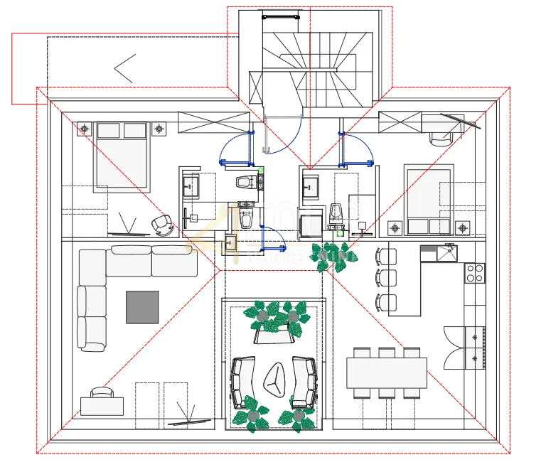 rijeka, podmurvice, 91.30m2, penthouse, 2s+db, terasa - slika 2