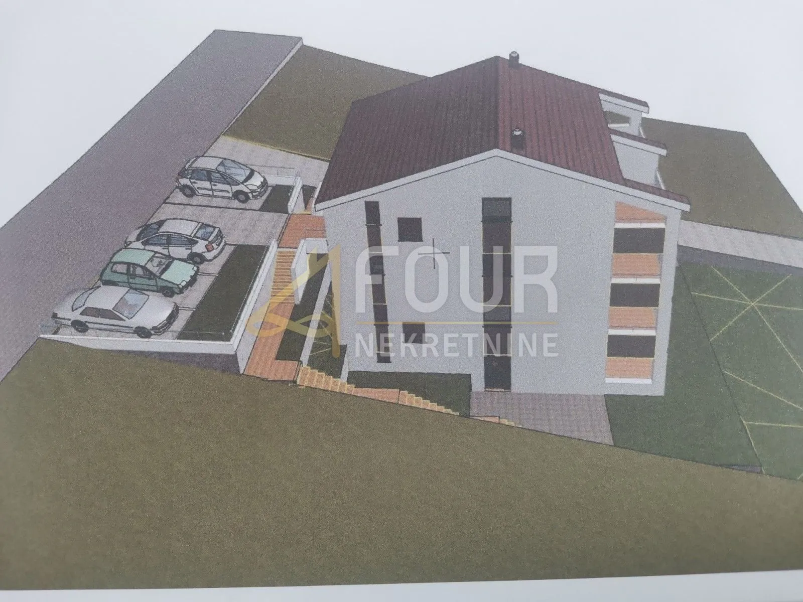 crikvenica, dramalj, novogradnja, 88.62m2, dvoetažni stan - slika 9