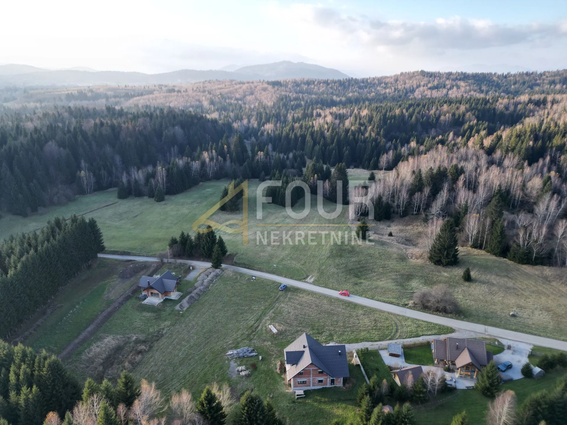 Gorski kotar, Ravna Gora - okolica, zemljište 4.193m2 - dio građevinski
