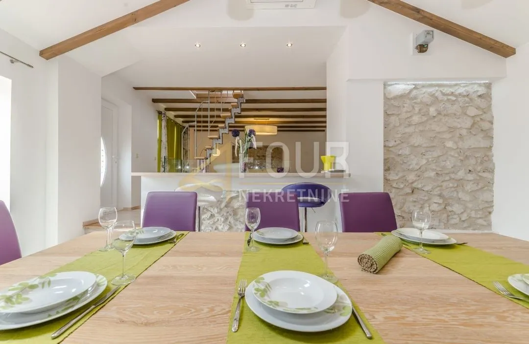 zadar - okolica, kuća s bazenom, 150m2, pogled na more - slika 11