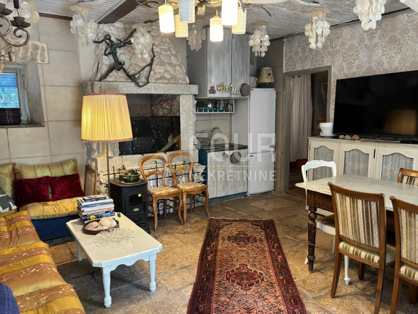 istra, marčana - okolica, 145m2, kamena kuća s bazenom - slika 4