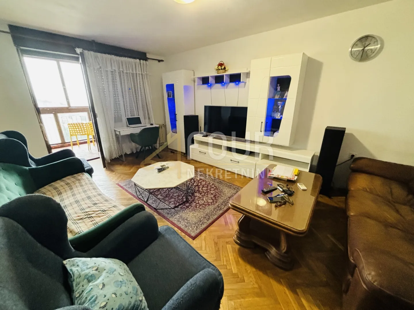 Rijeka, Kozala, 80.44m2, 2s+db, zatvorena lođa