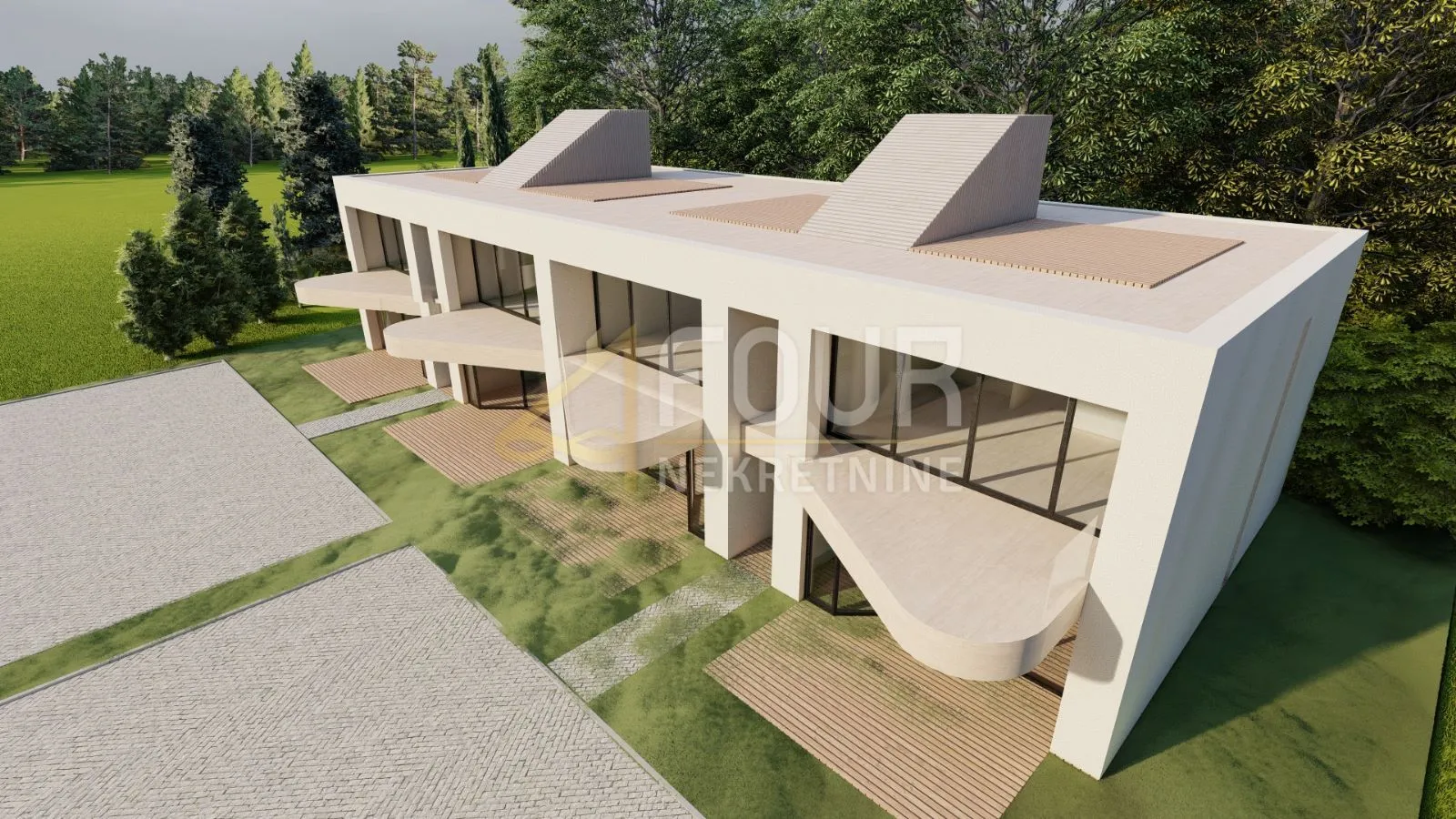 istra, poreč - okolica, 84.64m2, dvoetažni stan, balkon + krovna terasa - slika 13