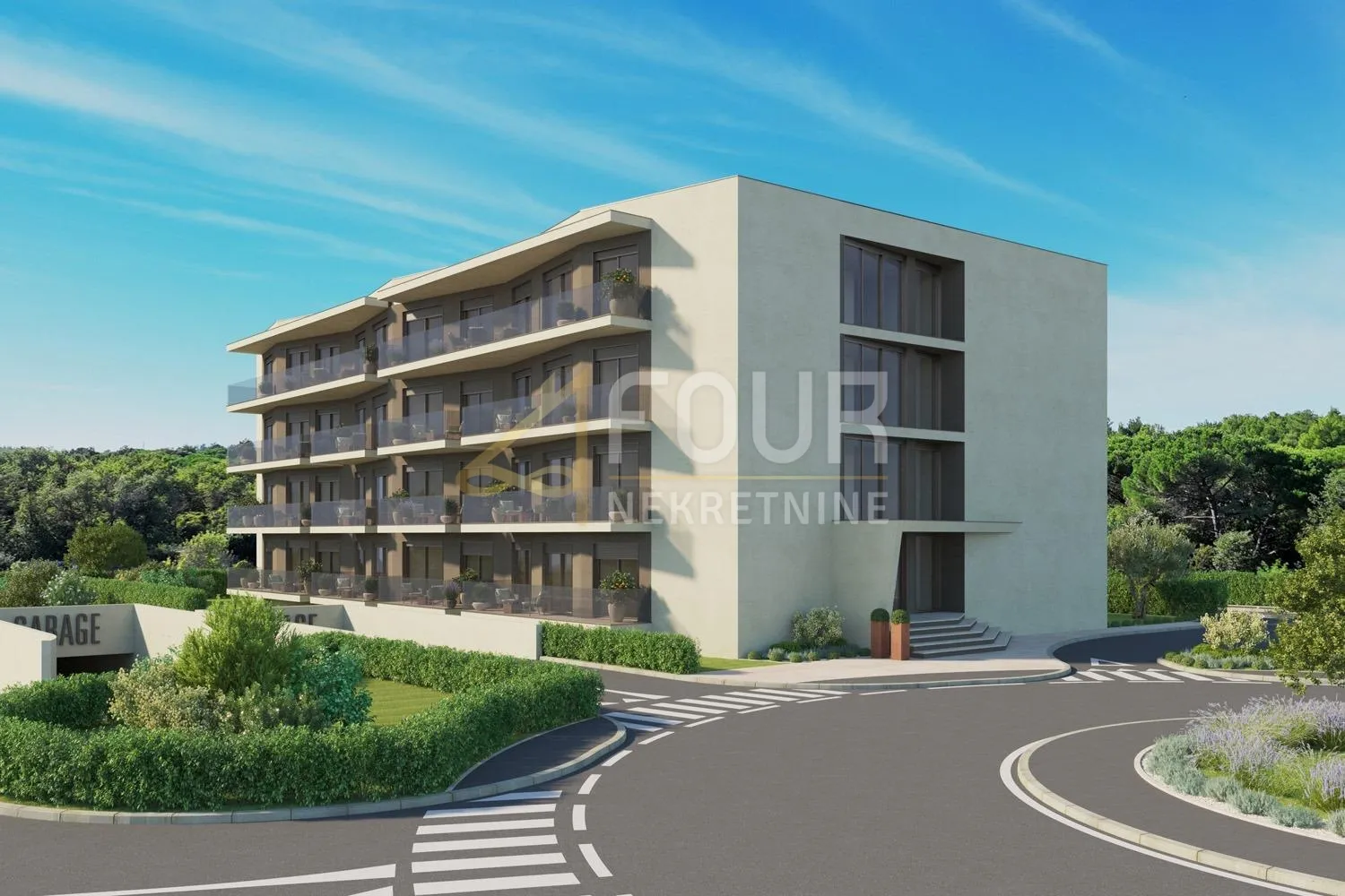 Istra, Poreč, moderan penthouse u novom stambenom kompleksu