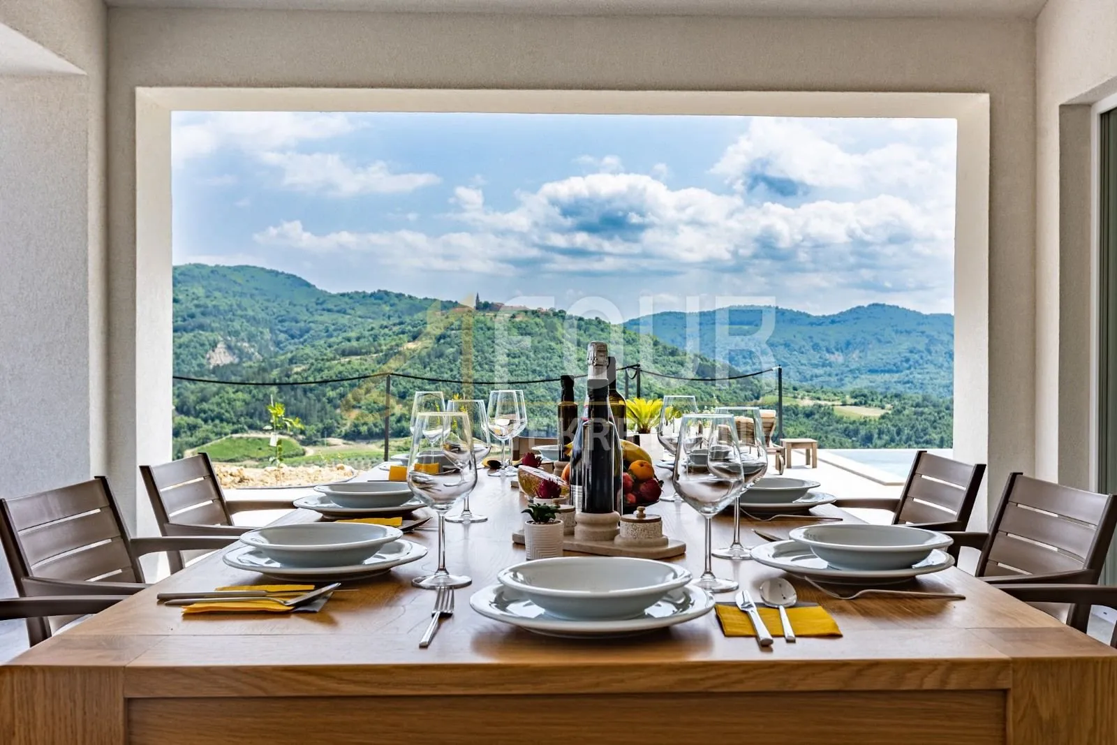 istra, buzet - okolica, unikatna vila s bazenom na osami! - slika 7