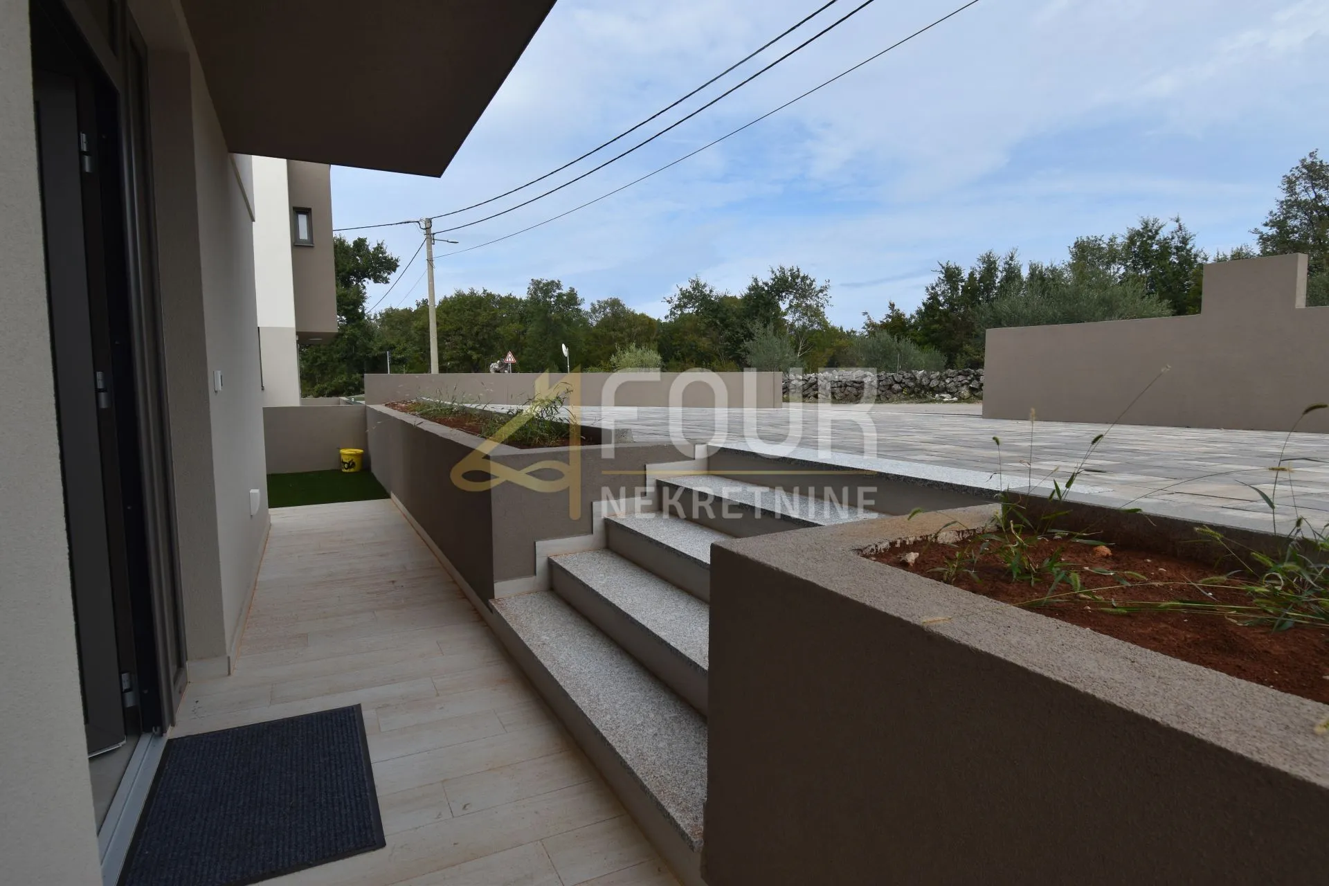 otok krk, malinska - okolica, moderna vila s bazenom - slika 33