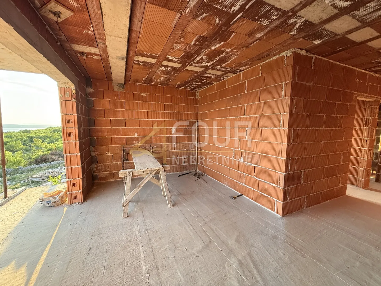 novi vinodolski, novogradnja, 54.04m2, 1s+db, terasa - slika 2