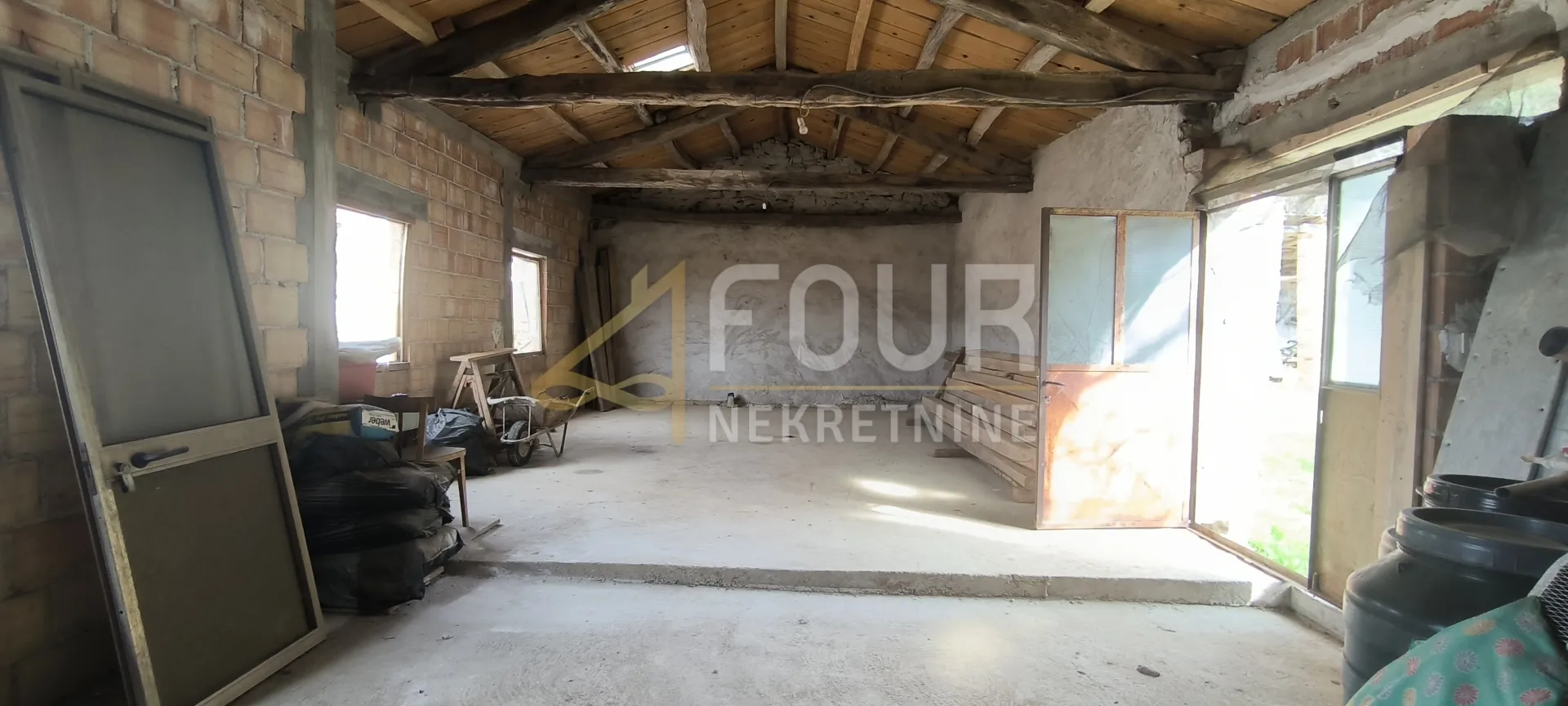 istra, buzet - okolica, kuća u nizu - započeta gradnja - slika 5