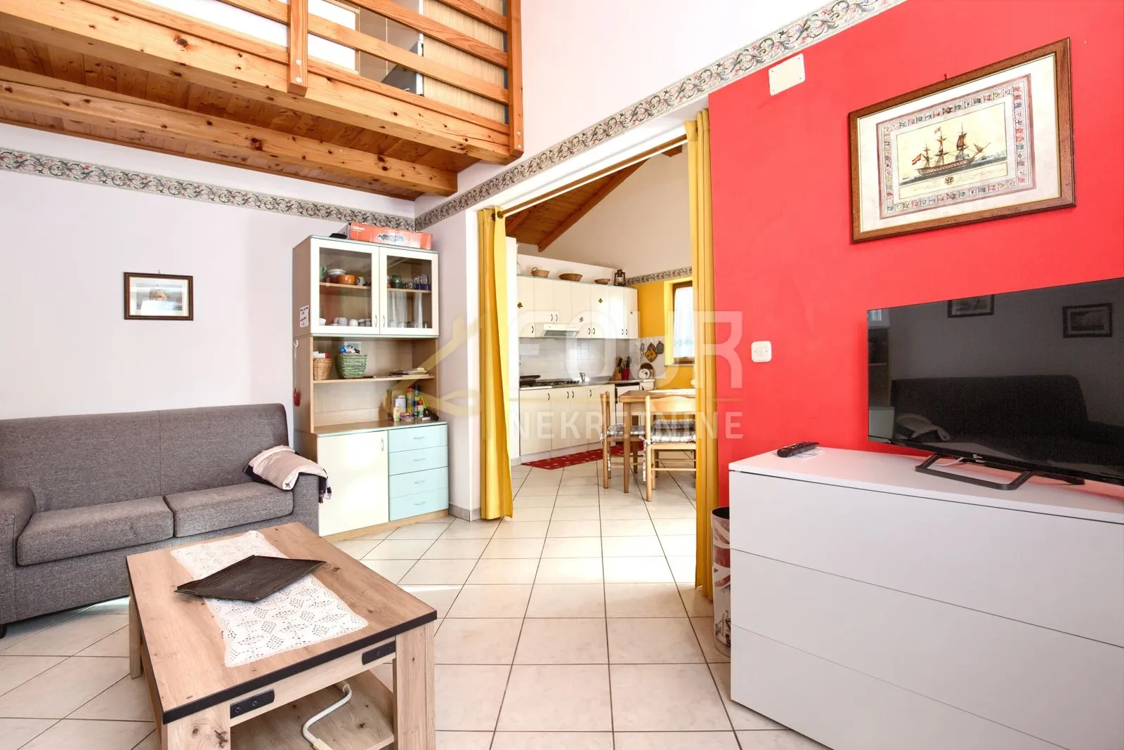istra, medulin - pomer, 2s+db s galerijom, 68.89m2, terasa - slika 3