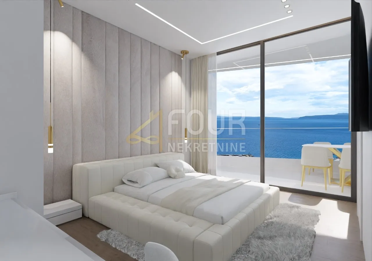 opatija, ičići, novogradnja, 3s+db, panoramski pogled - slika 14
