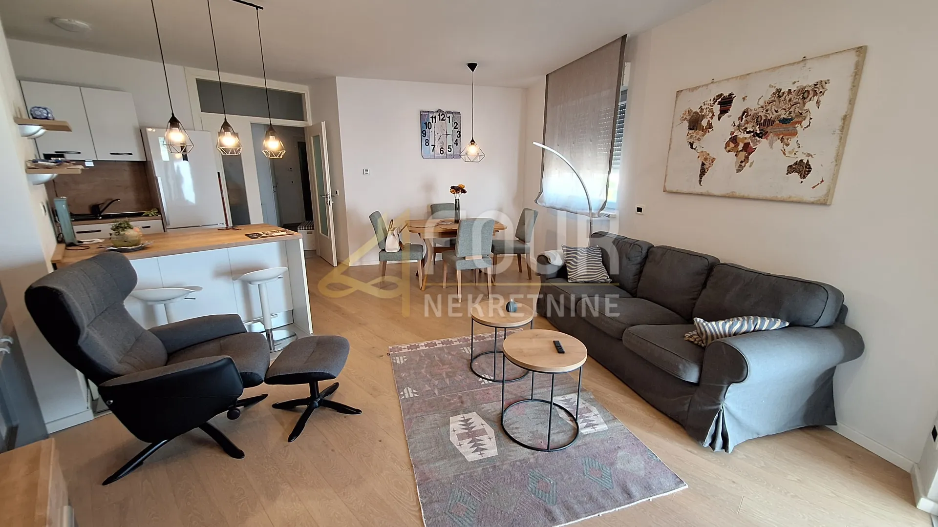 Najam, Rijeka, Martinkovac, 63.10m2, 2s+db, lođa, pogled