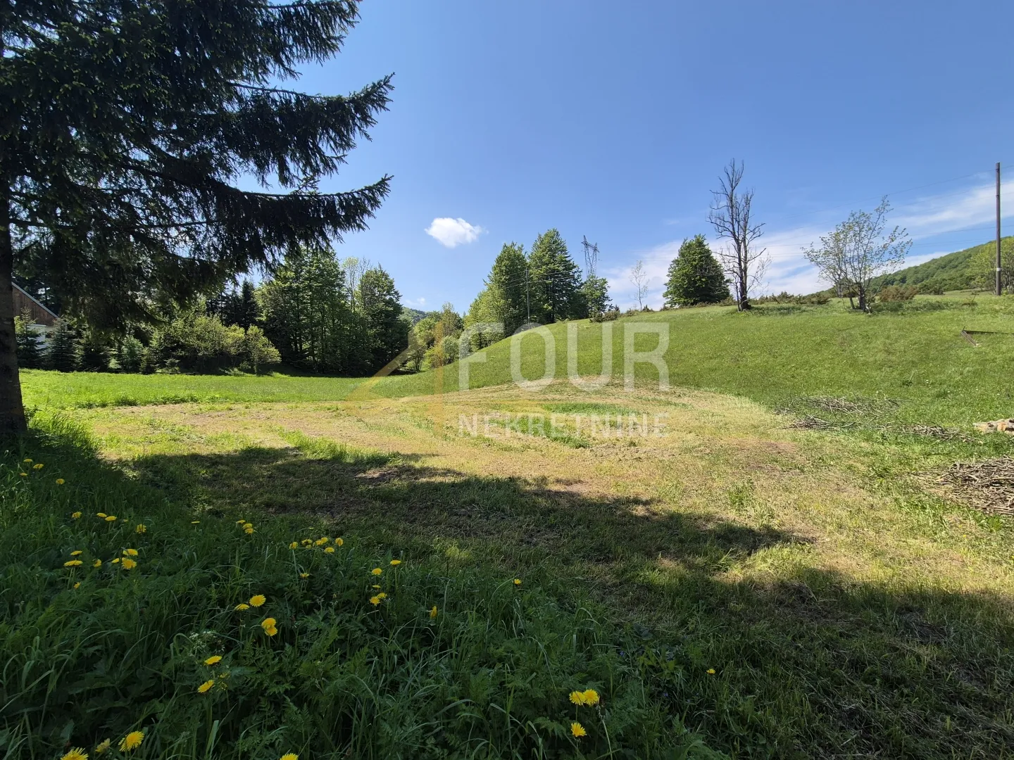 gorski kotar, stari laz, građevinsko zemljište 1.071m2 - slika 9