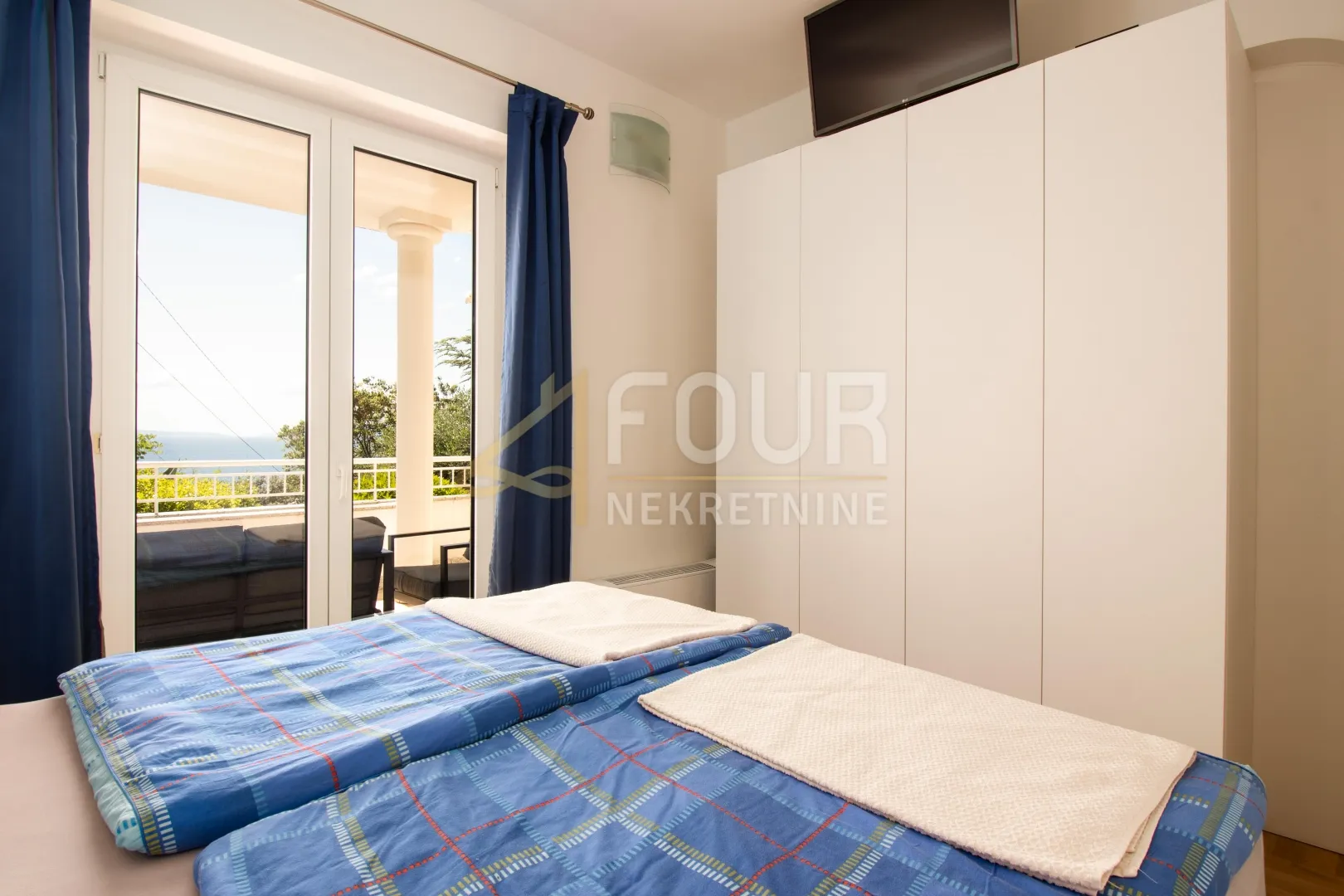 opatija, ičići, 2s+db, 75m2, balkon, pogled na more - slika 14