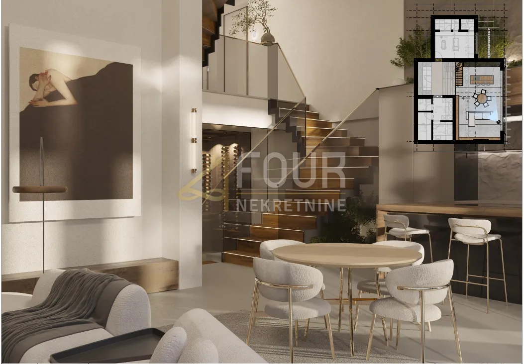 opatija, projekt - moderna vila s bazenom i pogledom na more - slika 7