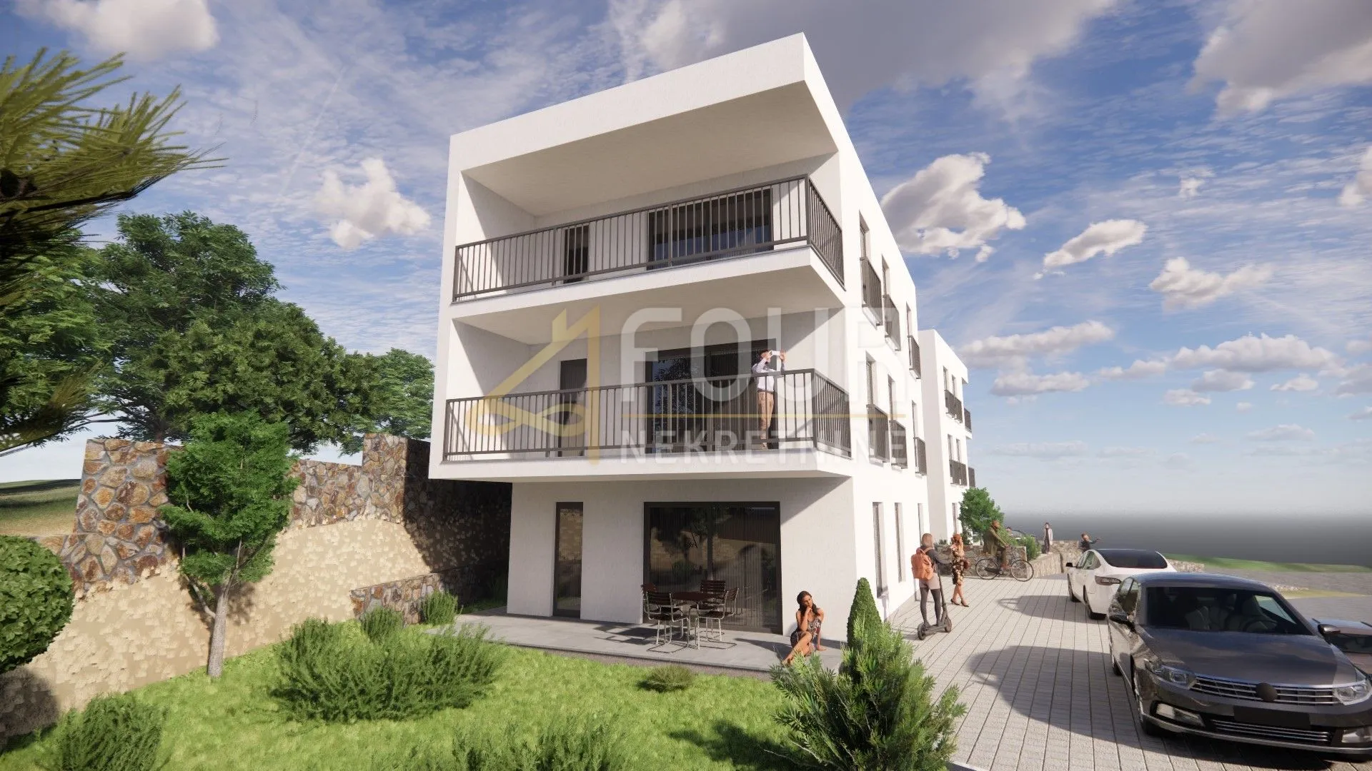 crikvenica, grižane, novogradnja, 70.73m2, 2s+db - slika 3